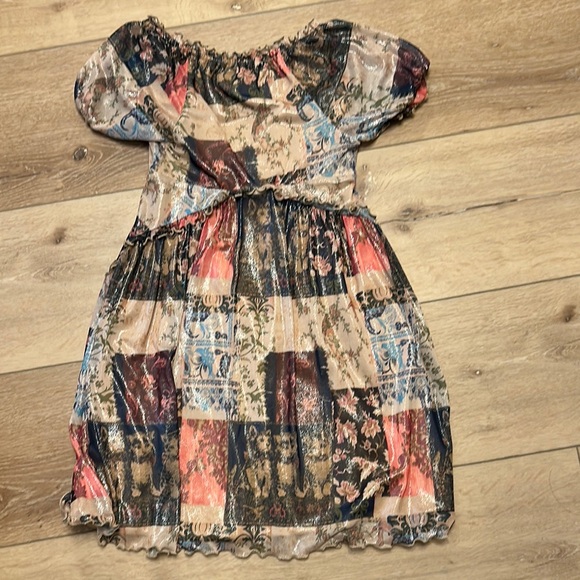 Colorful Patchwork Dress - Picture 2 of 3